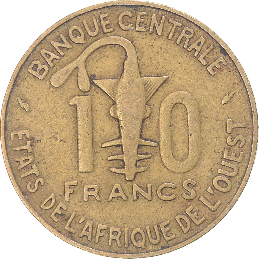 Monnaie, Communauté économique des États de l'Afrique de l'Ouest, 10 Francs