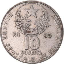 Coin, Mauritania, 10 Ouguiya, 2005