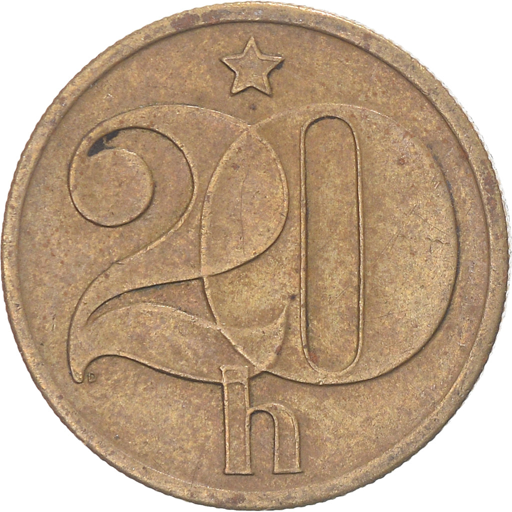 Moneta, Czechosłowacja, 20 Haleru, 1978