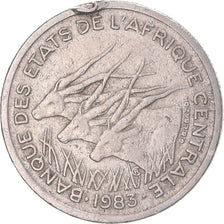 Moneda, Estados del África central, 50 Francs, 1983
