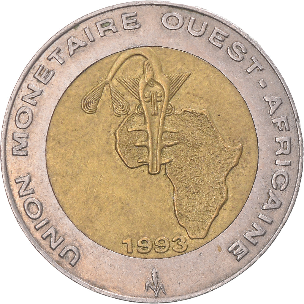 West African States, 250 Francs, 1993