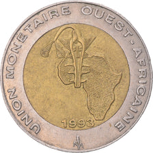 West African States, 250 Francs, 1993