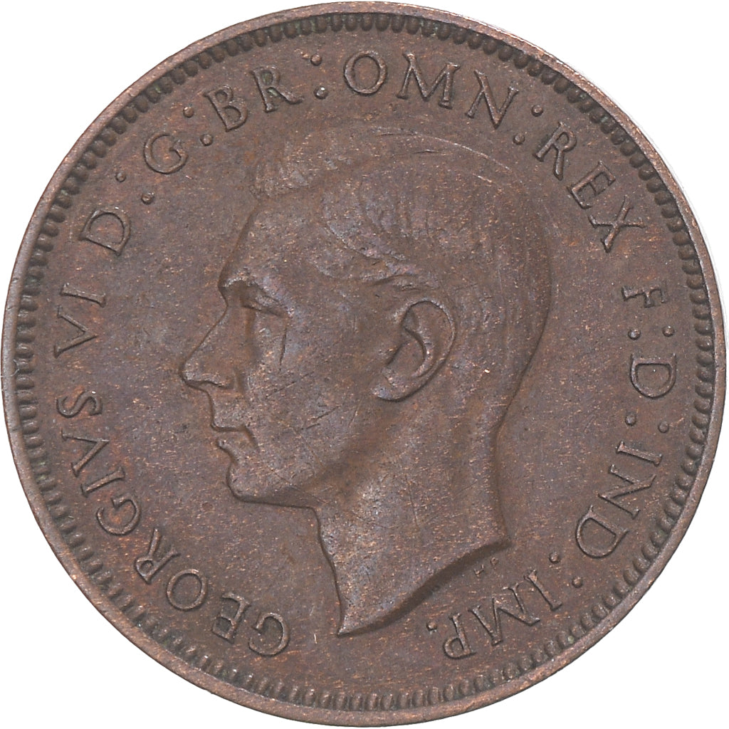 Münze, Großbritannien, Farthing, 1941
