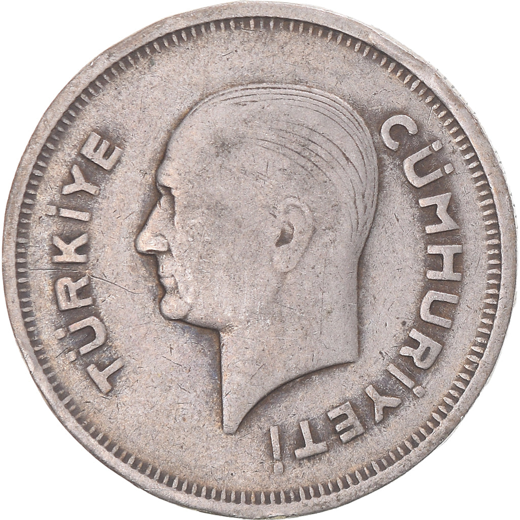 Coin, Turkey, 50 Kurus, 1935