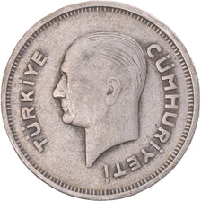 Coin, Turkey, 50 Kurus, 1935