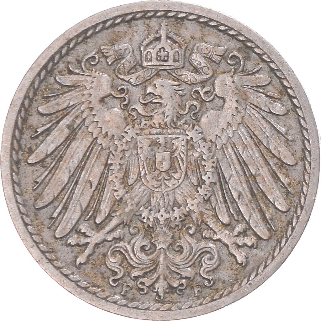 Coin, Germany, 5 Pfennig, 1901