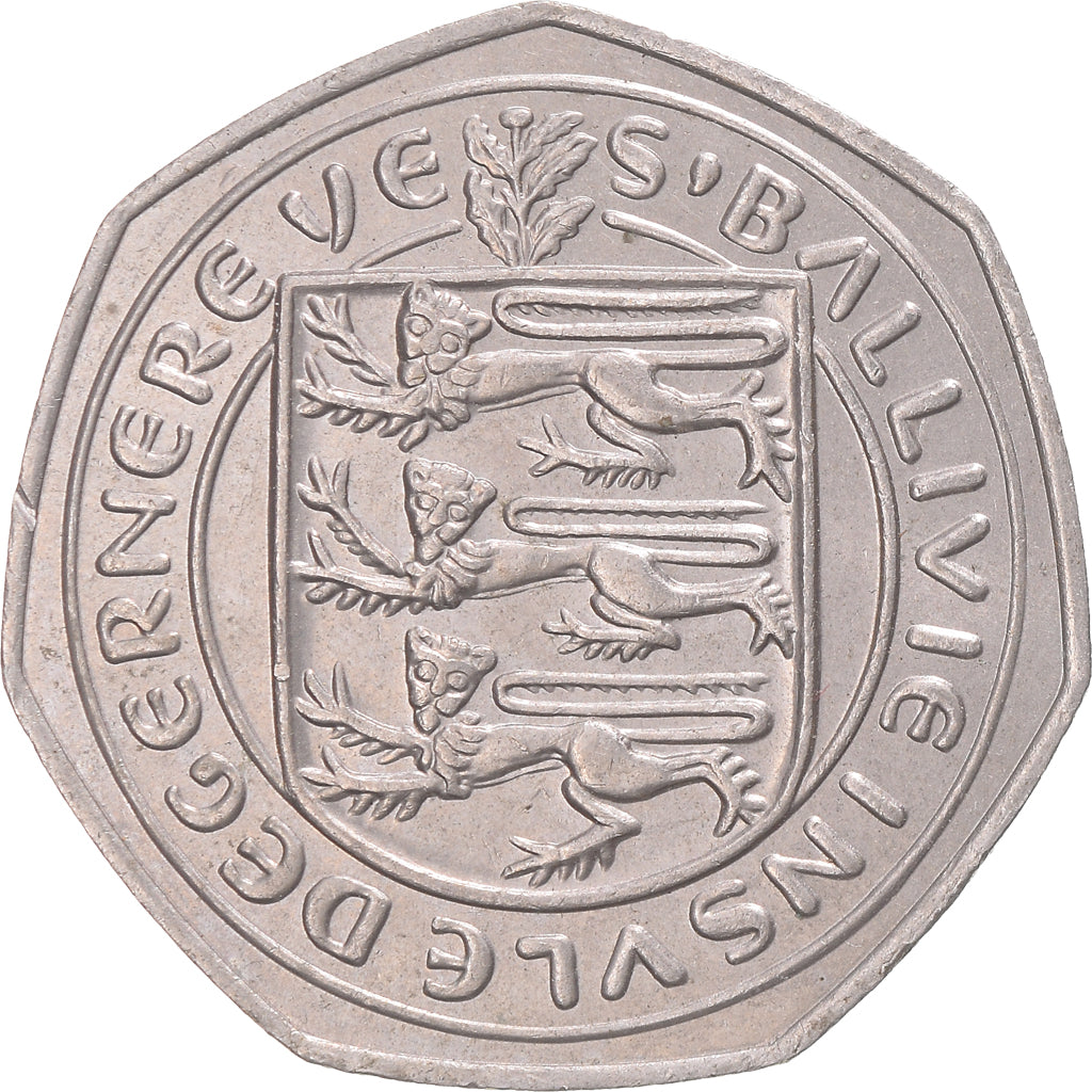 Munten, Groot Bretagne, 50 New Pence, 1970
