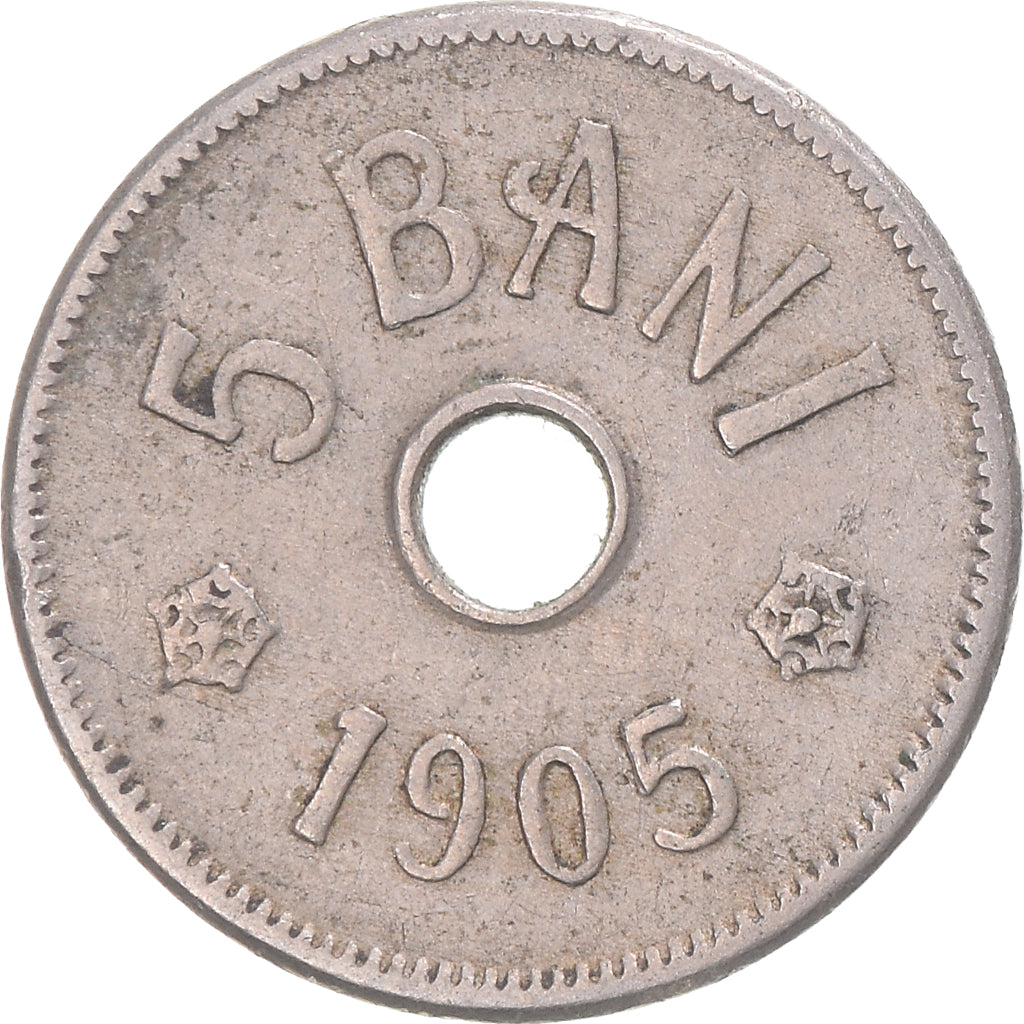 Moneta, Rumunia, 5 Bani, 1905