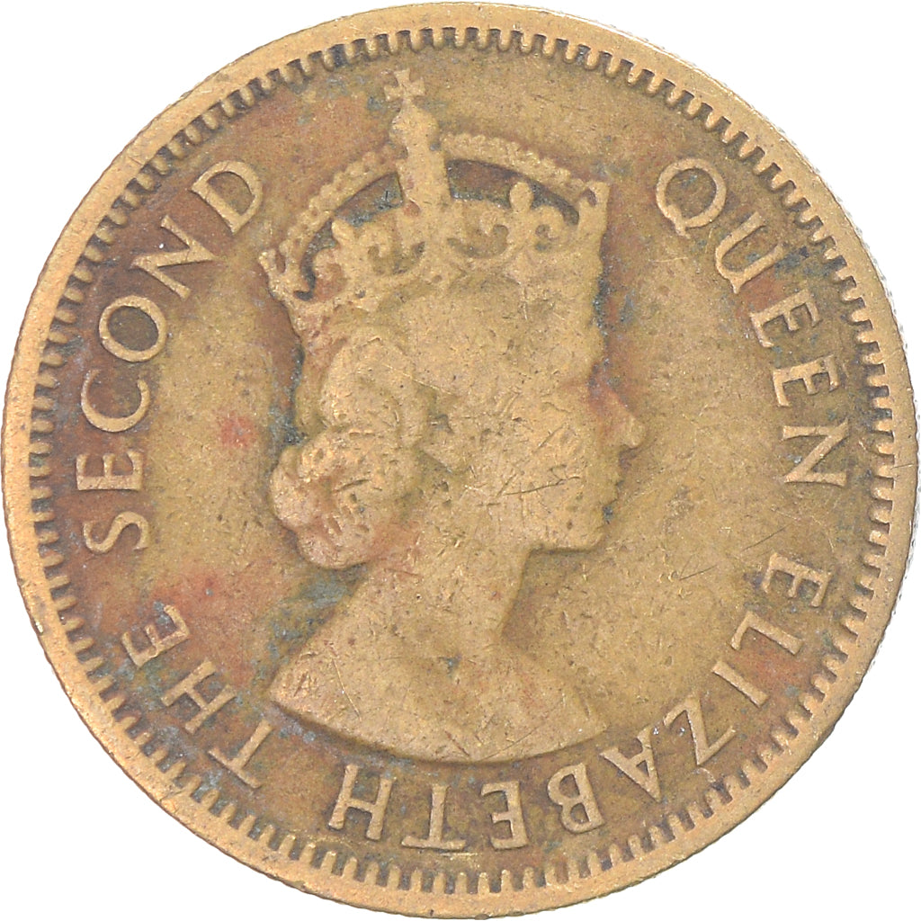 Münze, British Caribbean Territories, 5 Cents, 1955
