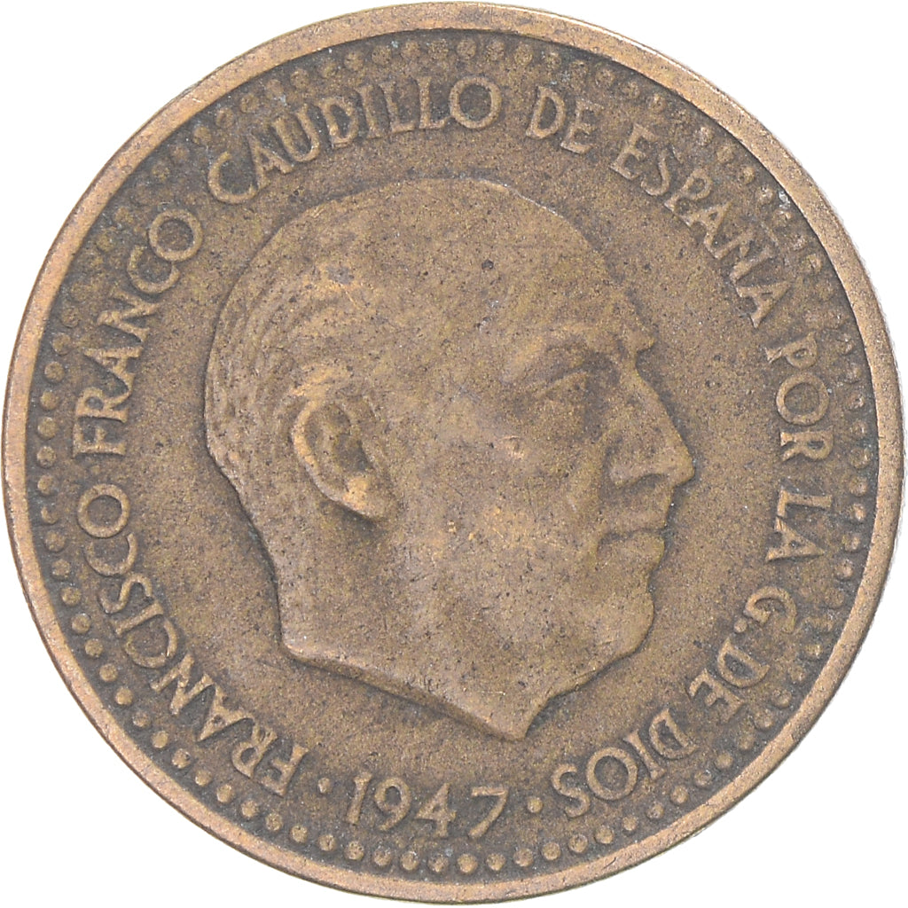 Coin, Spain, Peseta, 1948