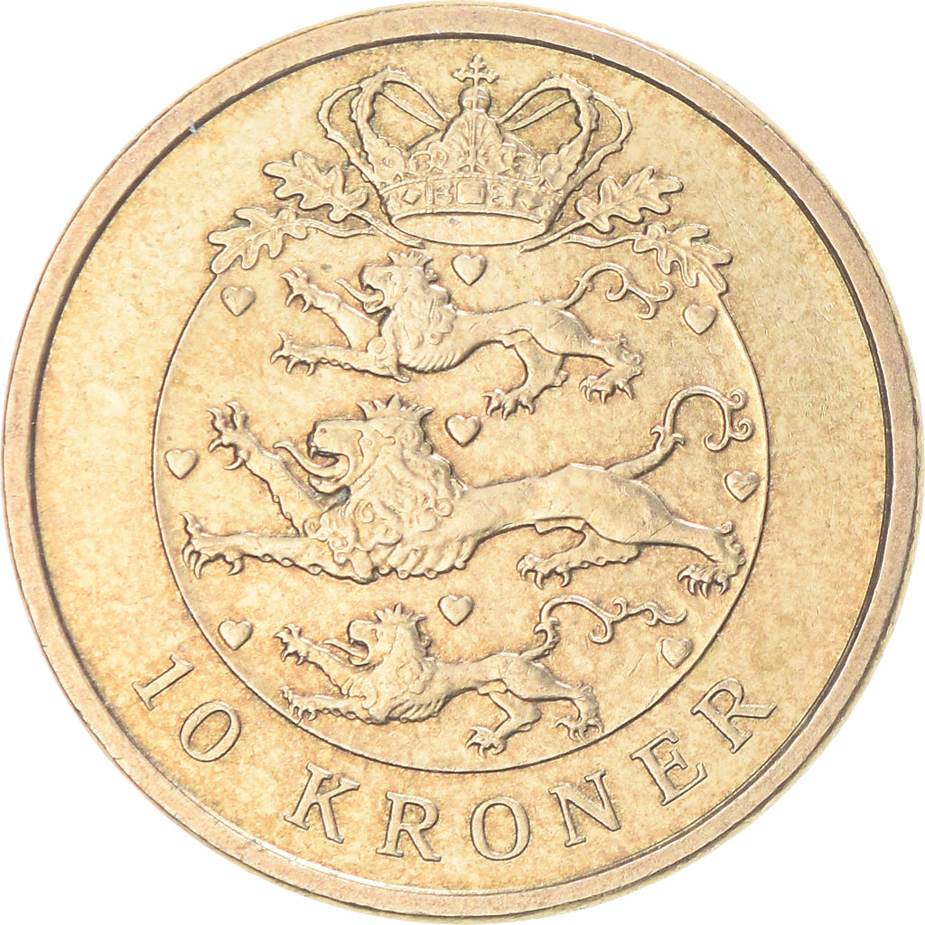 Coin, Denmark, 10 Kroner, 2006