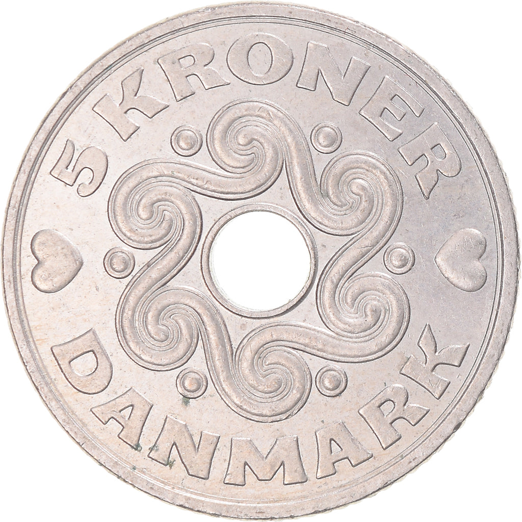 Coin, Denmark, 5 Kroner, 2006