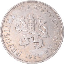 Munten, Tsjecho-Slowakije, 5 Korun, 1926