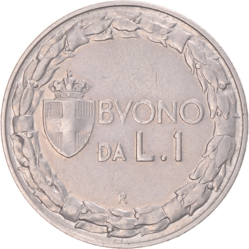 Moneda, Italia, Lira, 1924