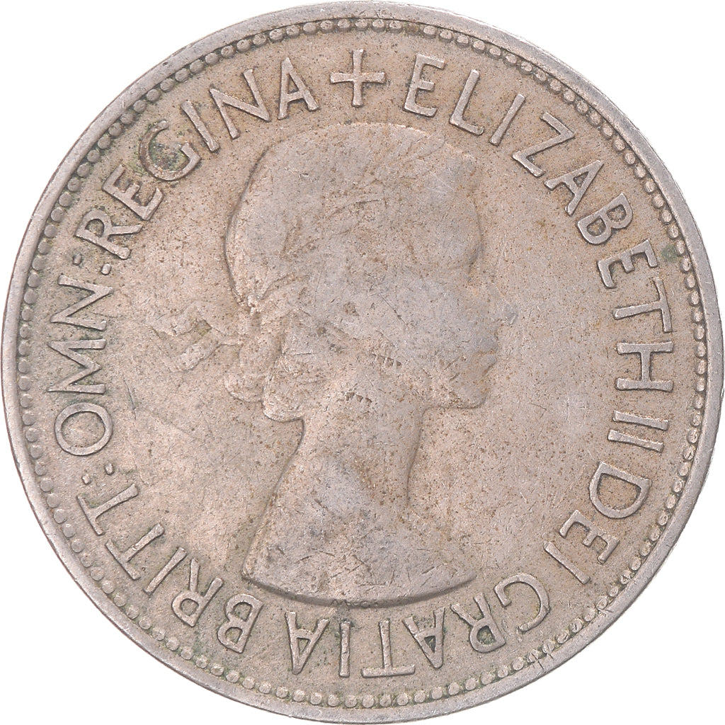 Coin, Great Britain, 1/2 Crown, 1953