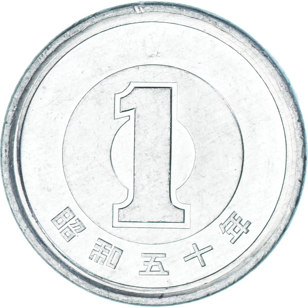 Moneta, Japonia, Yen, 1975