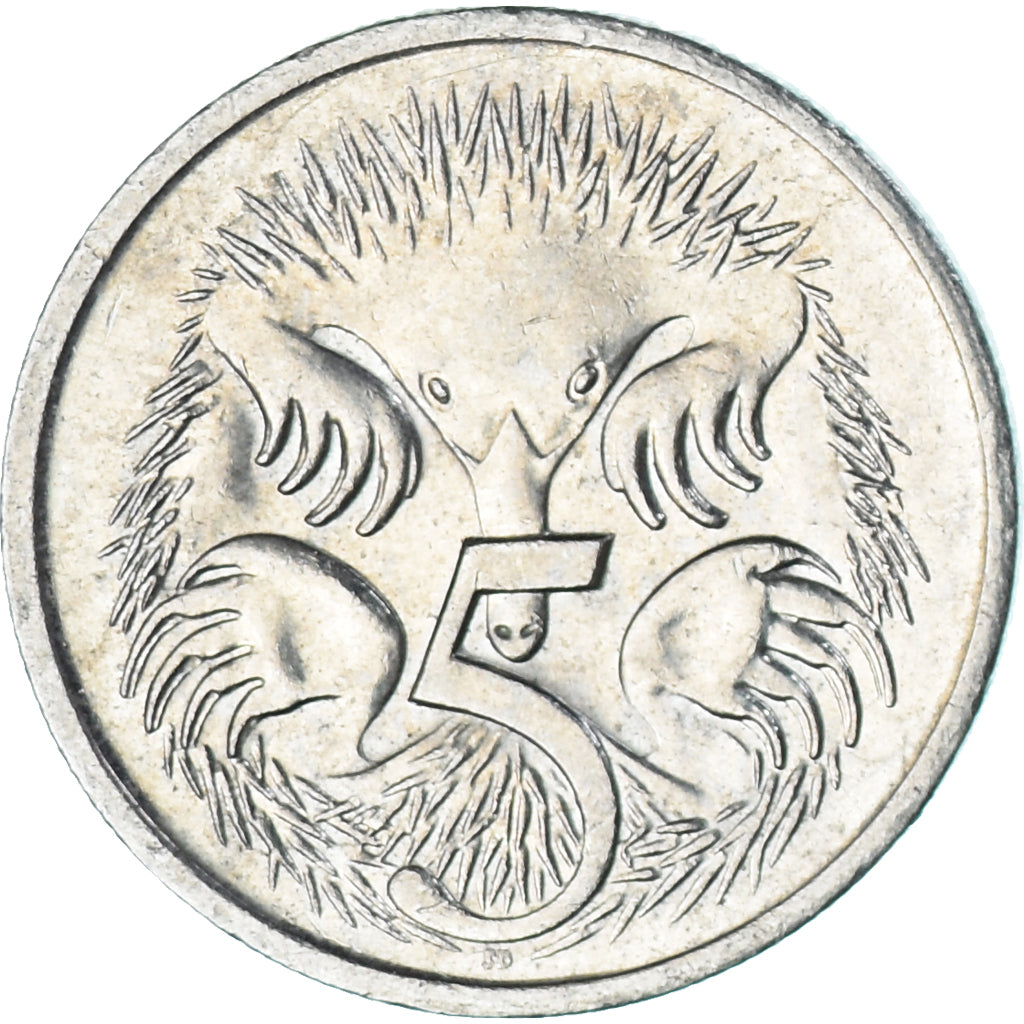 Moeda, Austrália, 5 Cents, 2004