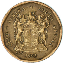 Coin, South Africa, 10 Cents, 1993