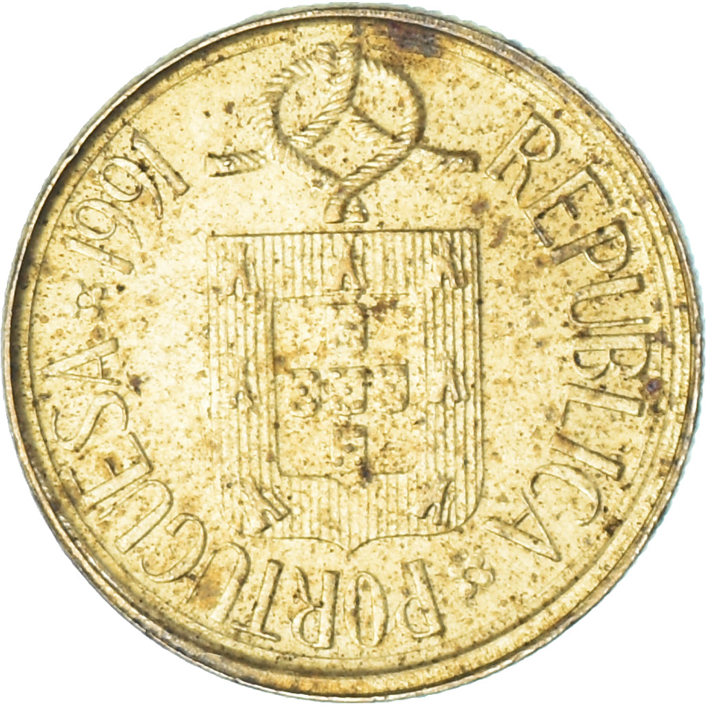 Moneta, Portogallo, Escudo, 1991