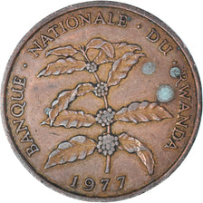 Coin, Rwanda, 5 Francs, 1977