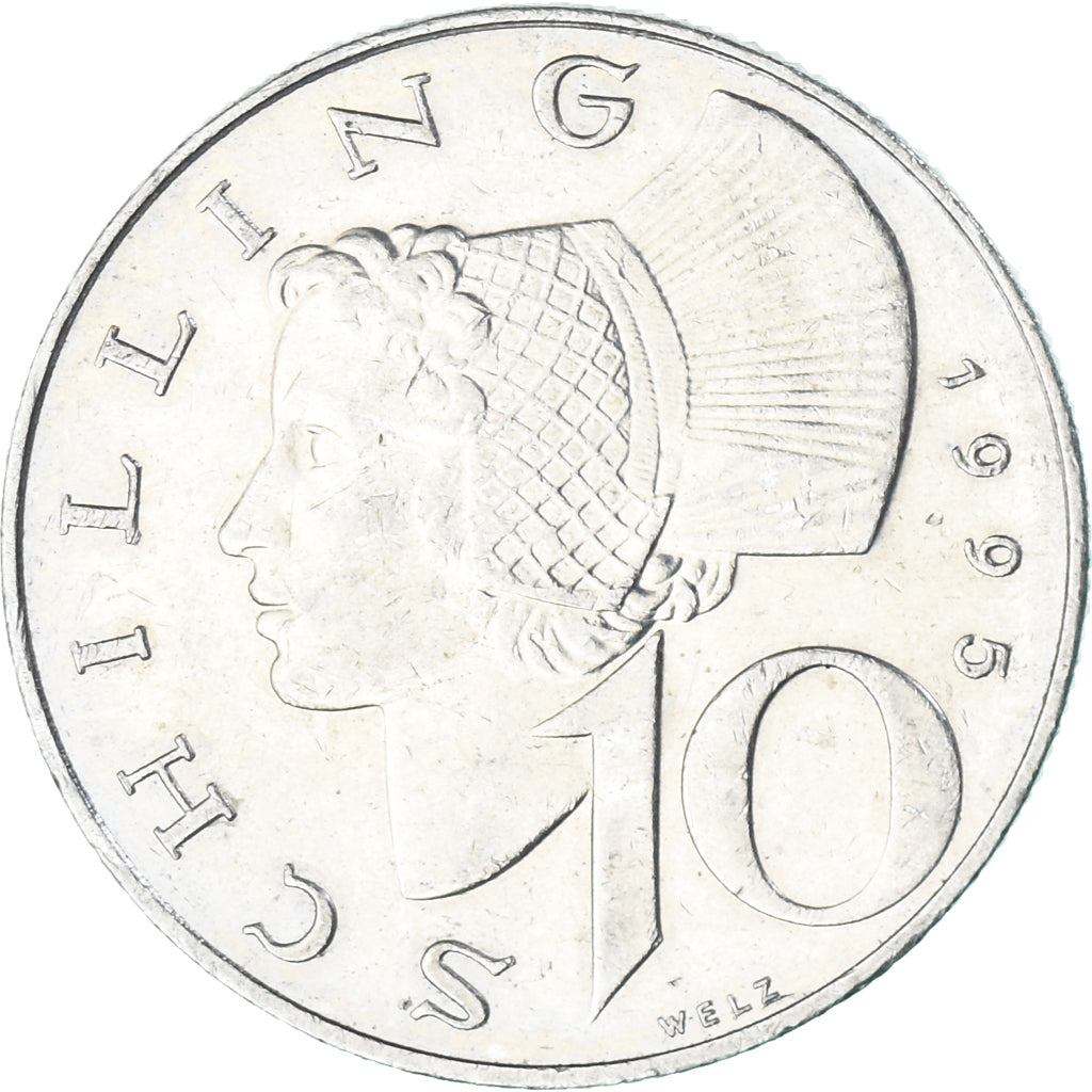 Moneta, Austria, 10 Schilling, 1995