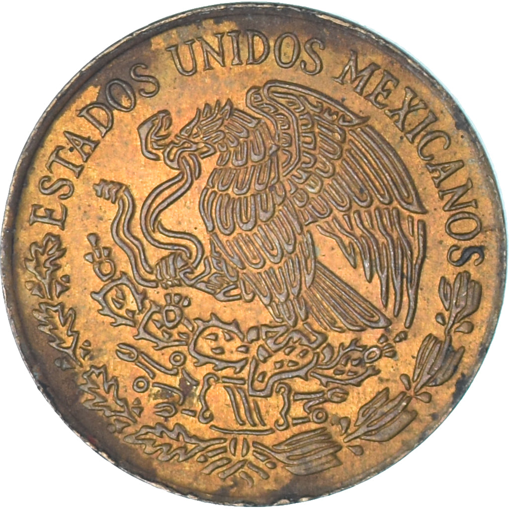 Moneda, México, 5 Centavos, 1976