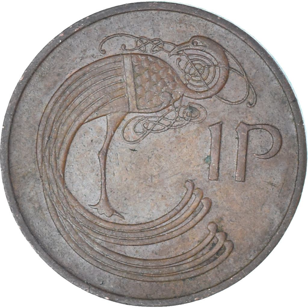 Moneta, Irlanda, Penny, 1971