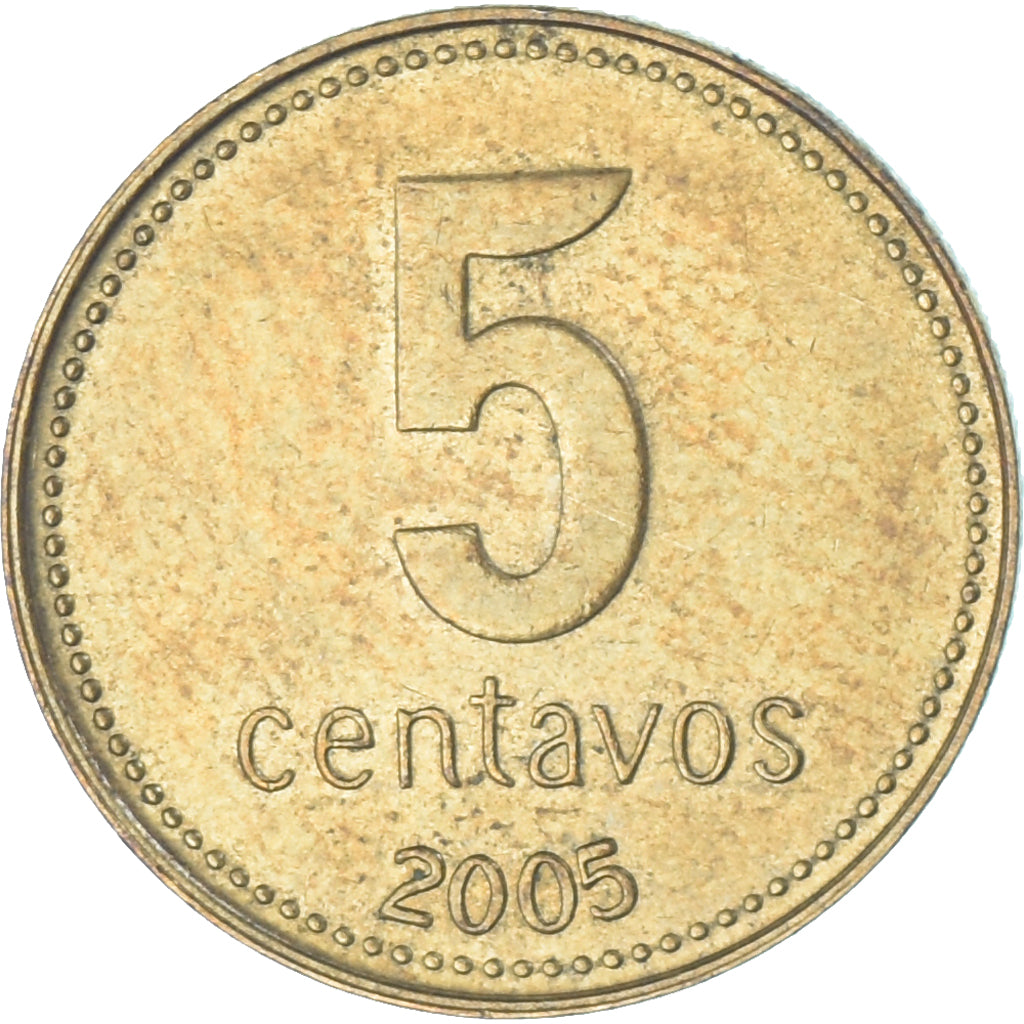 Münze, Argentinien, 5 Centavos, 2005