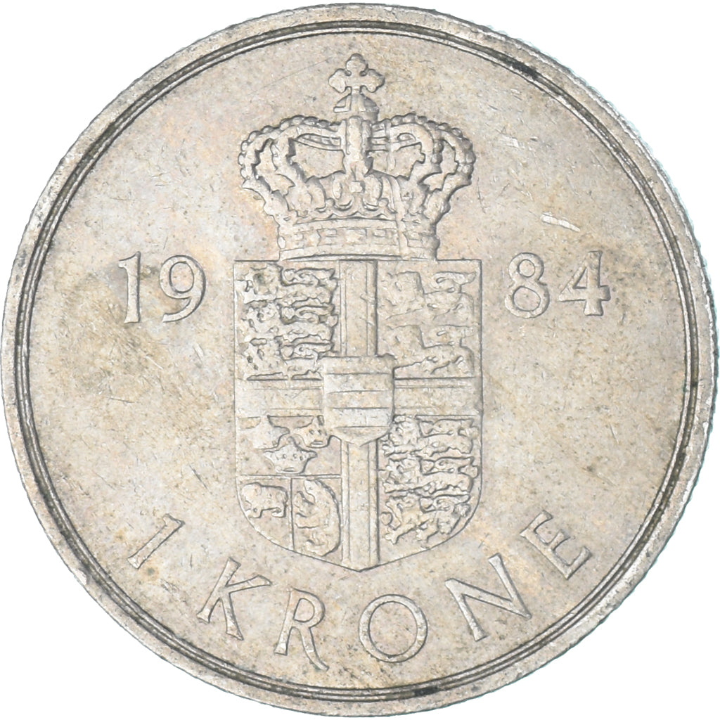 Monnaie, Danemark, Krone, 1984