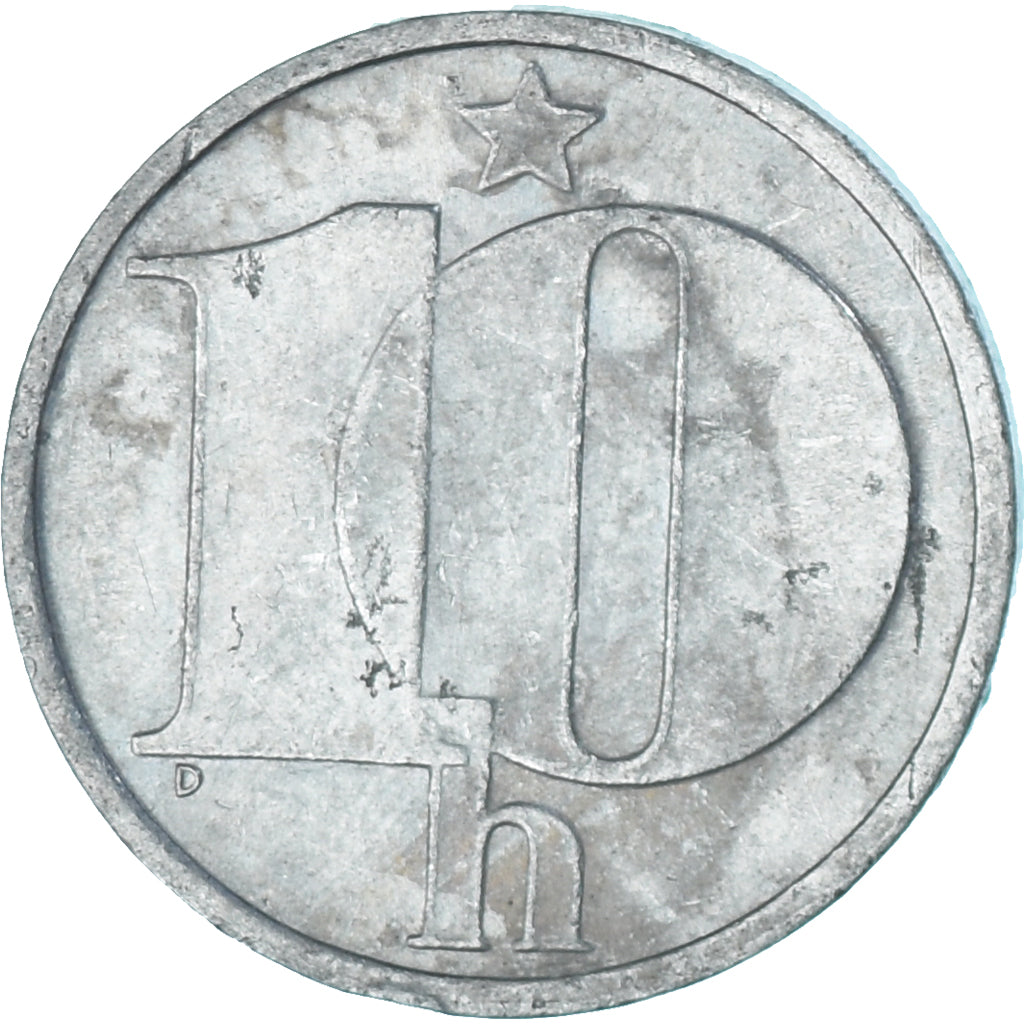 Moneta, Czechosłowacja, 10 Haleru, 1987
