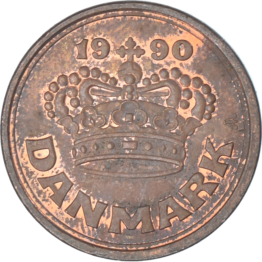 Monnaie, Danemark, 50 Öre, 1990