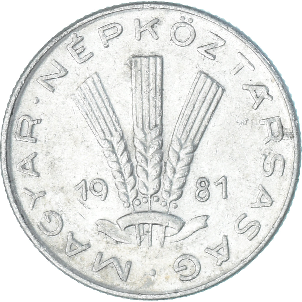 Moneta, Ungheria, 20 Fillér, 1981