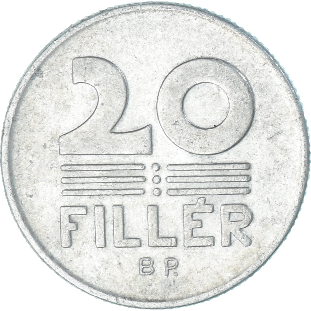 Moneta, Ungheria, 20 Fillér, 1981