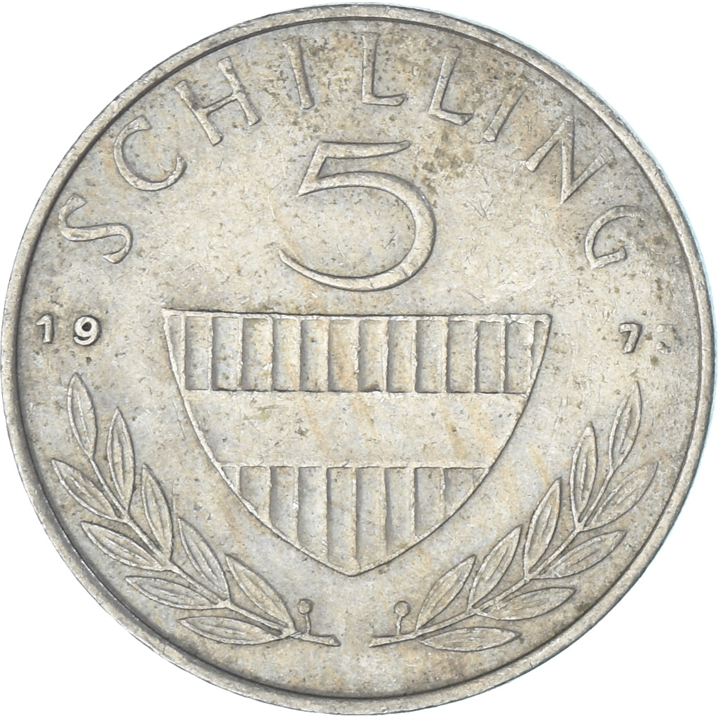 Moneta, Austria, 5 Schilling, 1973