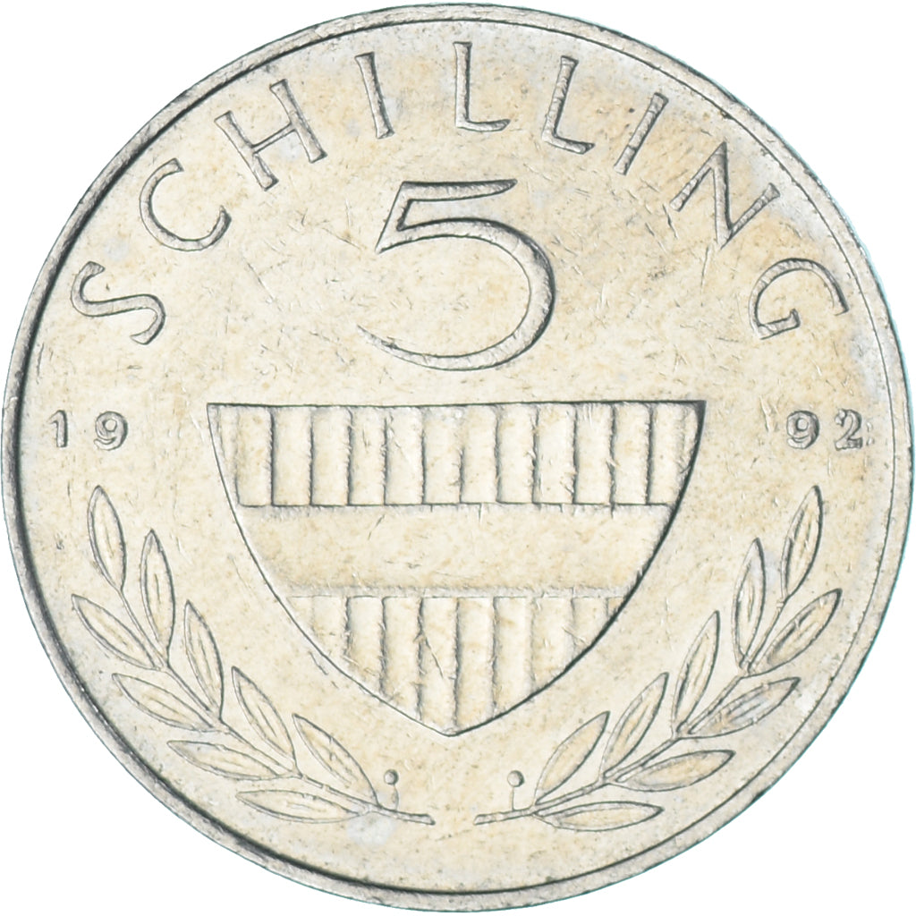 Coin, Austria, 5 Schilling, 1992