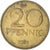 Moneda, Alemania, 20 Pfennig, 1983