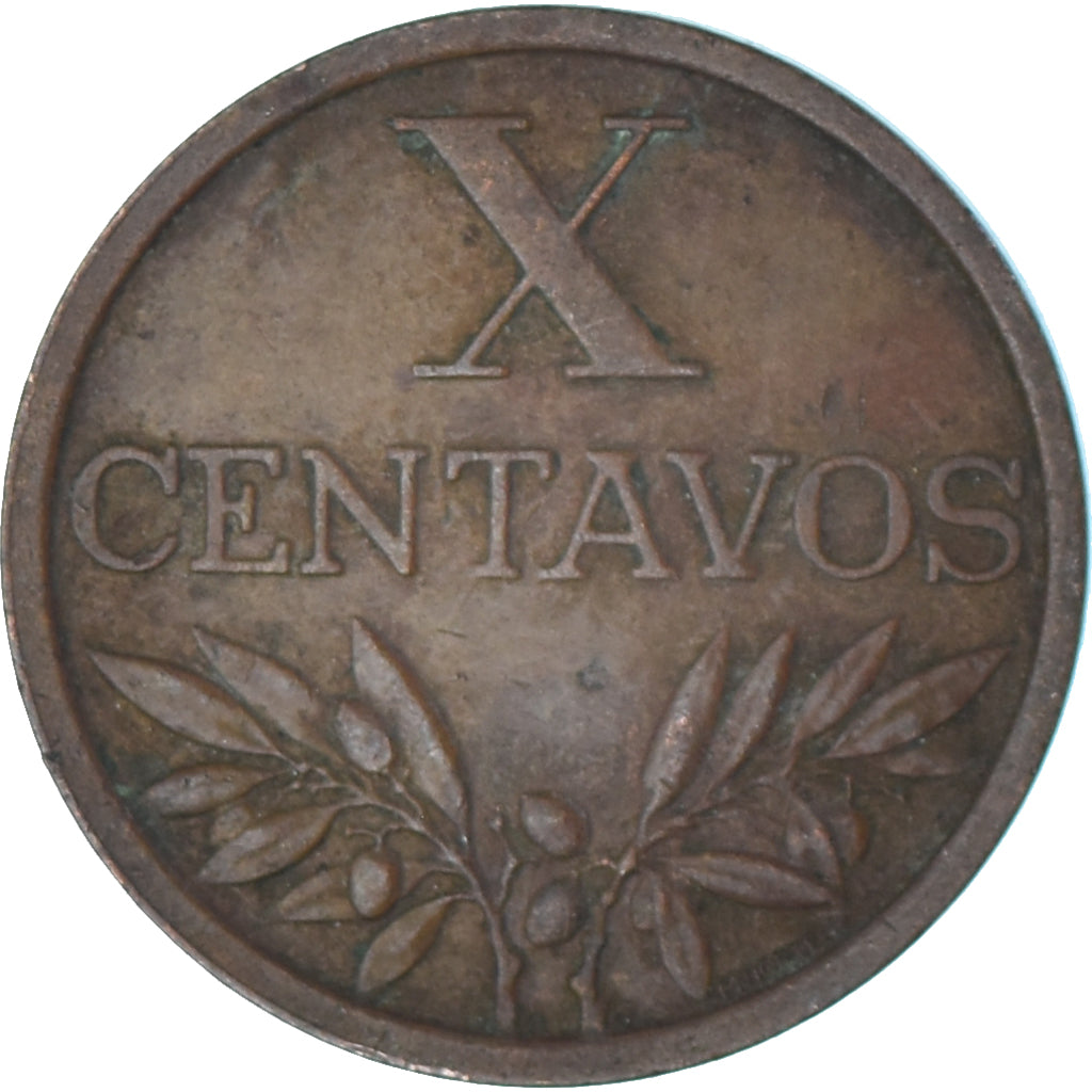 Munten, Portugal, 10 Centavos, 1967