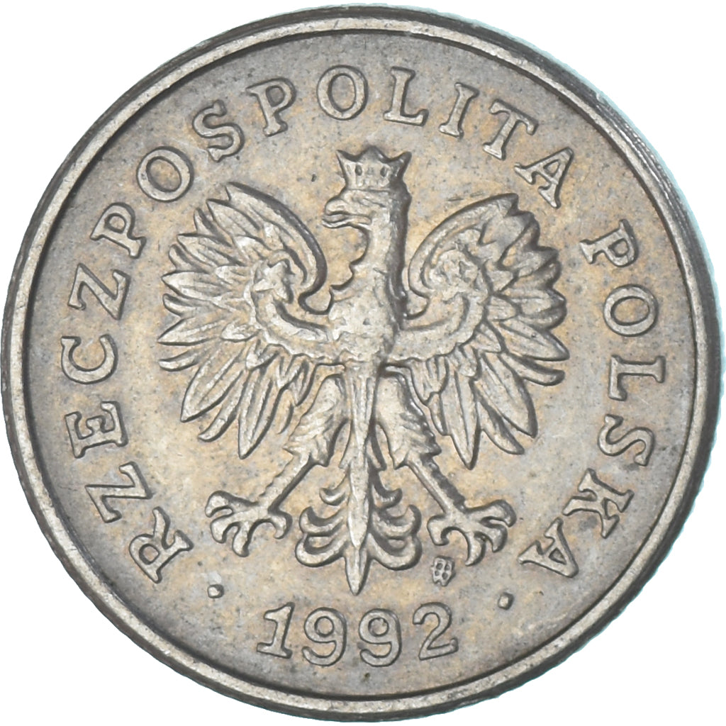 Moneta, Polonia, 50 Groszy, 1992
