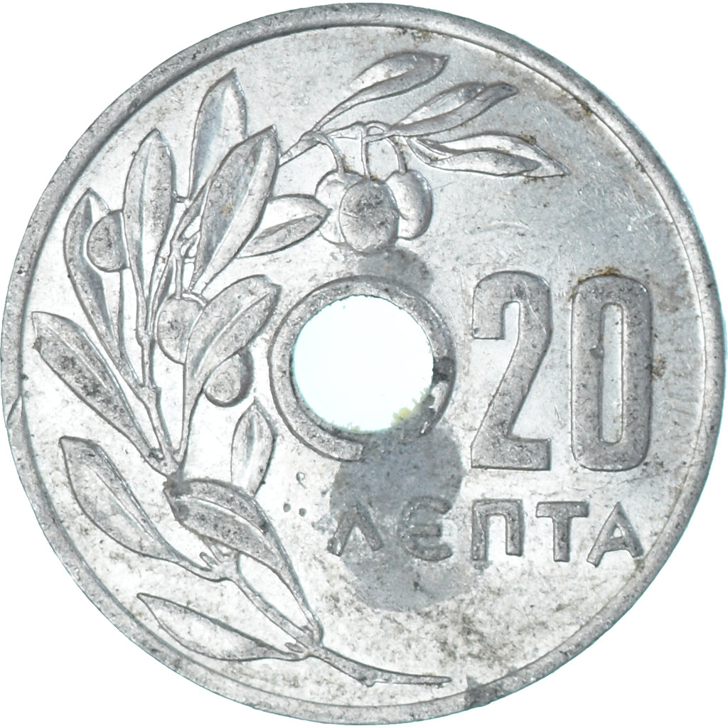 Münze, Griechenland, 20 Lepta, 1959