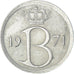 Münze, Belgien, 25 Centimes, 1971