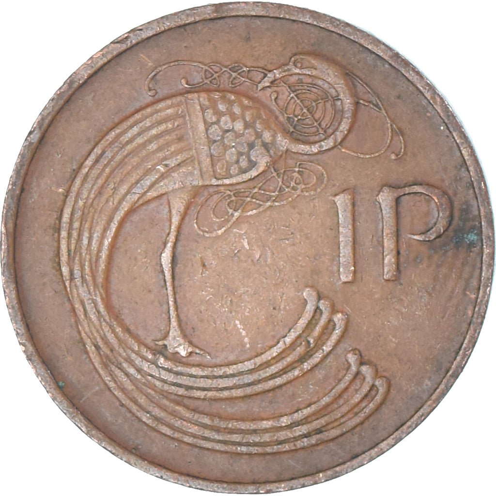 Moneta, Irlanda, Penny, 1976