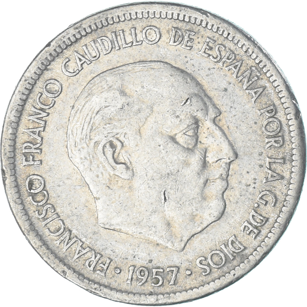 Munten, Spanje, 5 Pesetas, 1969