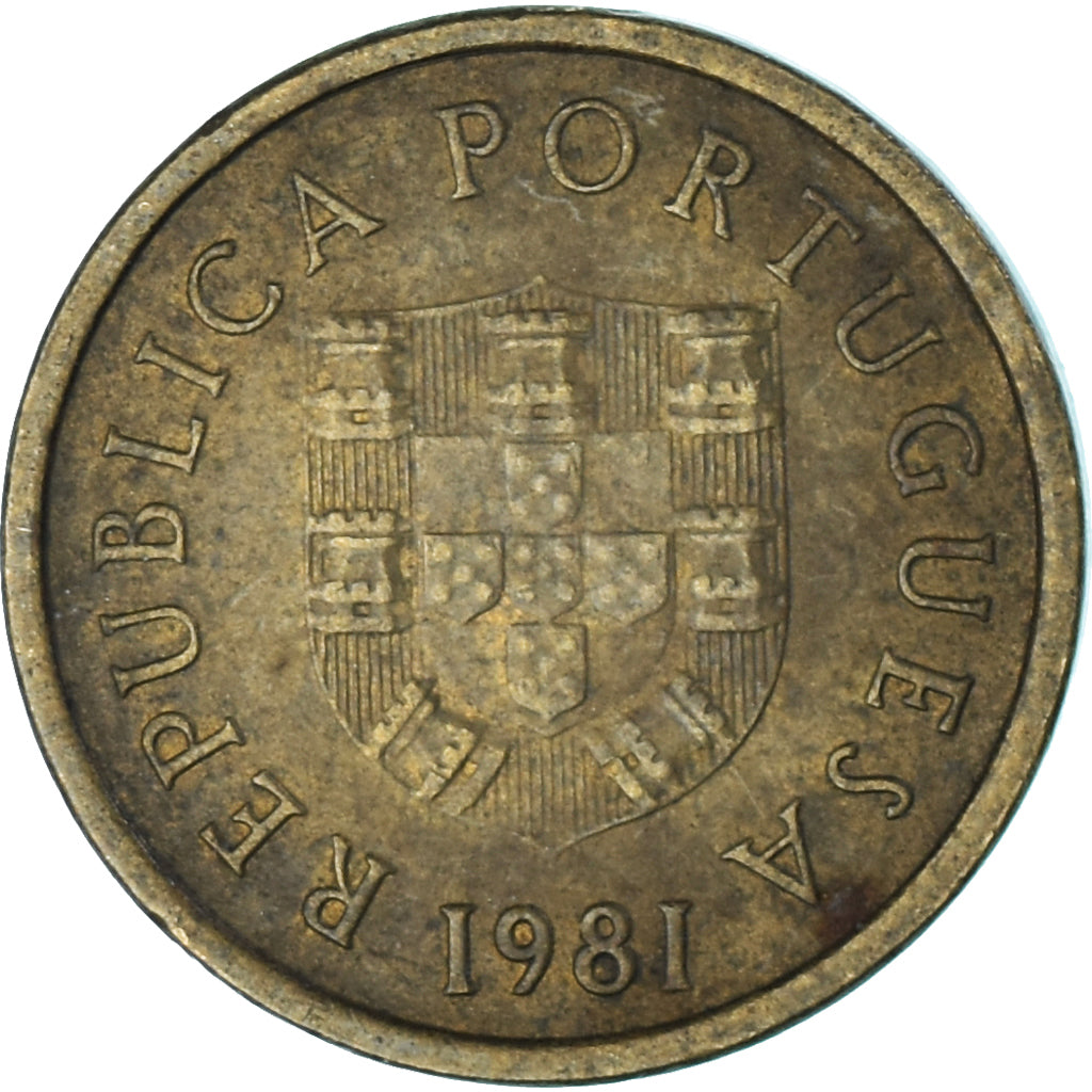 Moneda, Portugal, Escudo, 1981