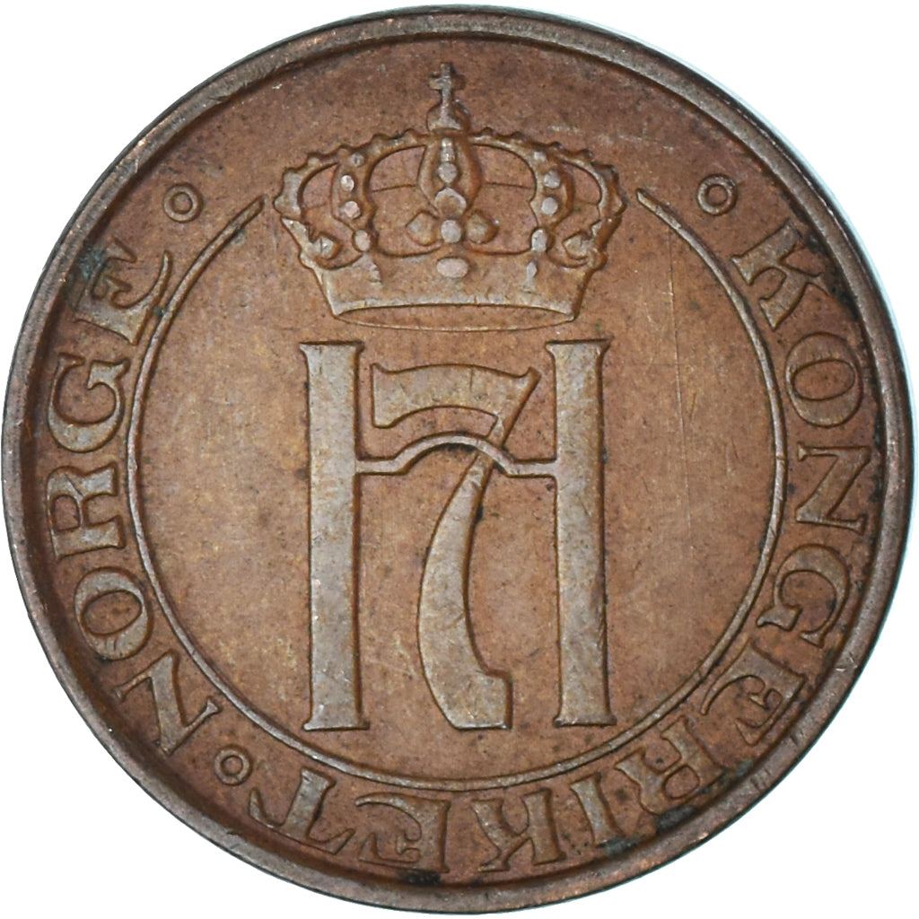 Moneda, Noruega, 2 Öre, 1939
