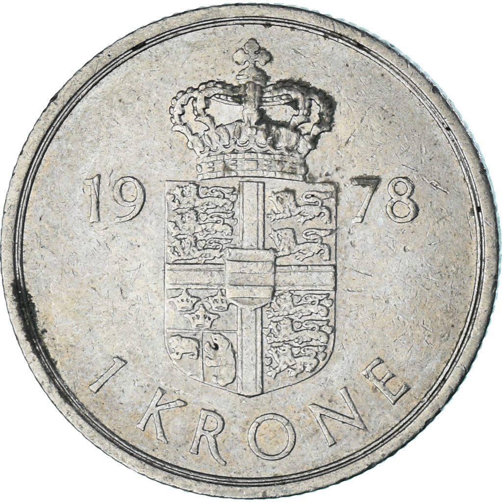 Monnaie, Danemark, Krone, 1978