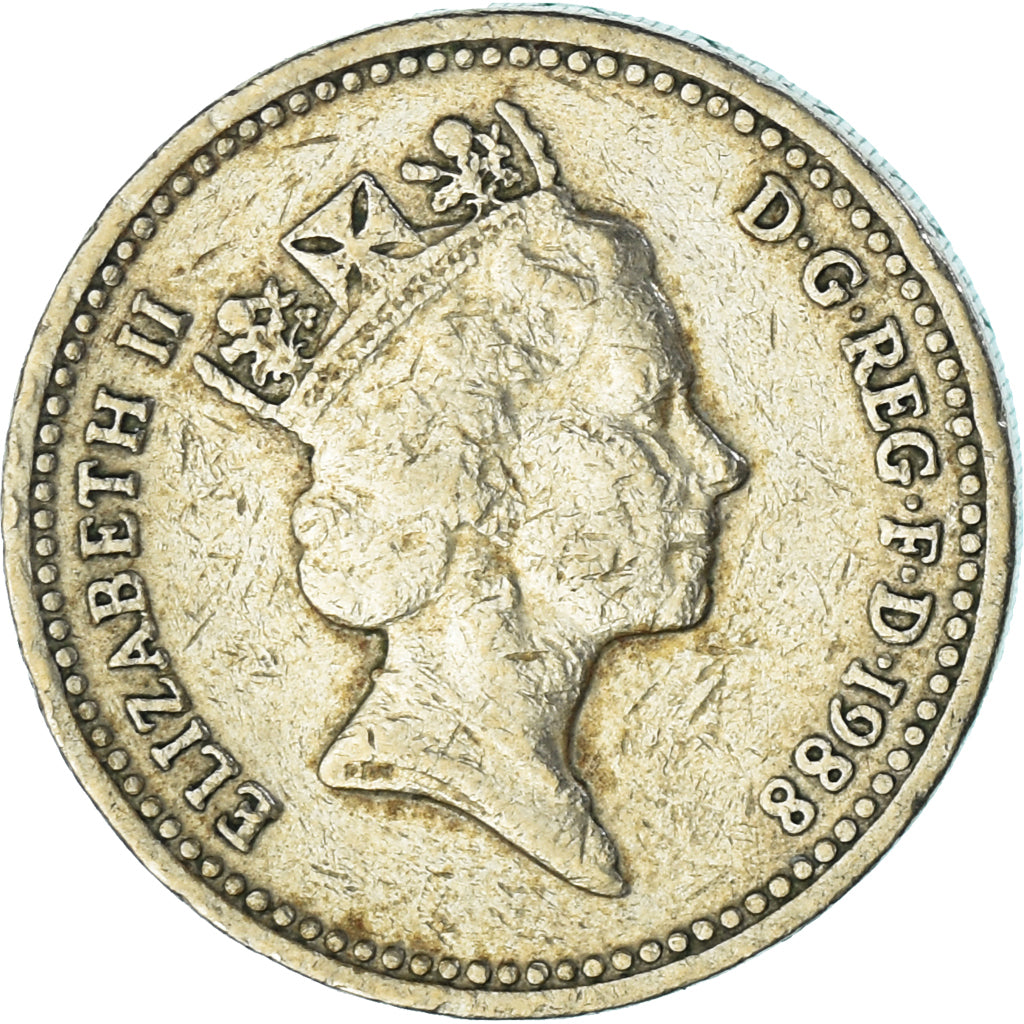 Moneda, Gran Bretaña, Pound, 1988