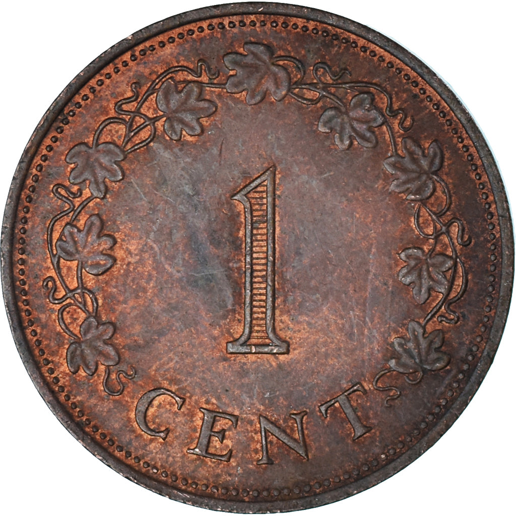 Munten, Malta, Cent, 1977