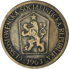 Moneda, Checoslovaquia, Haler, 1963
