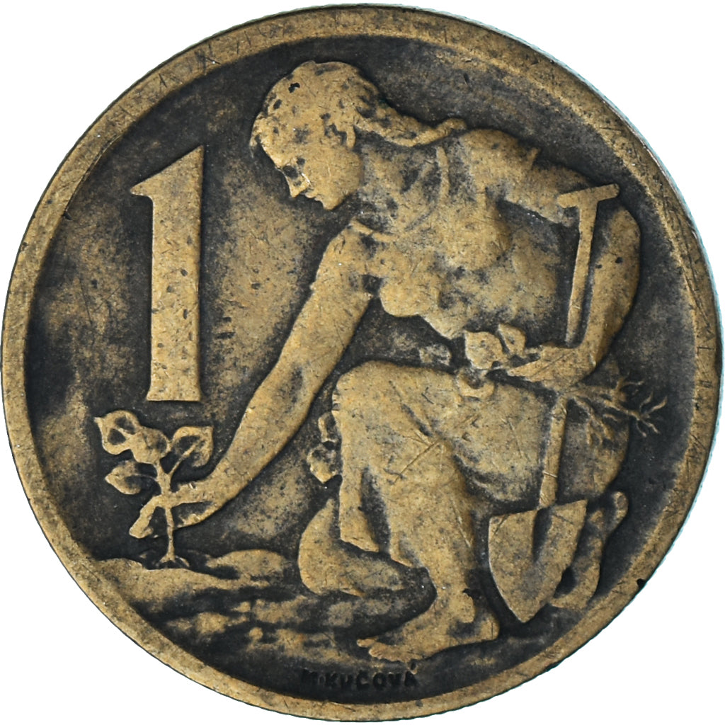 Moneda, Checoslovaquia, Haler, 1963