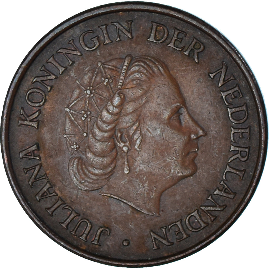 Moeda, Países Baixos, 5 Cents, 1967